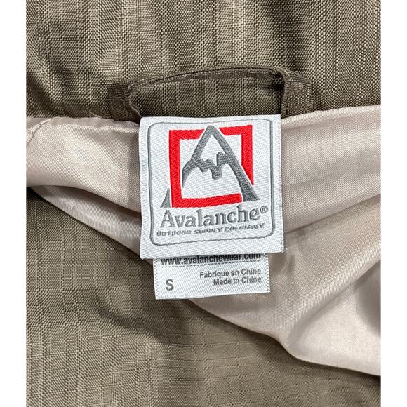 Avalanche Women’s Jacket Small – Brown Lightweight Hooded Cinch Waist Coat - Picture 12 of 16